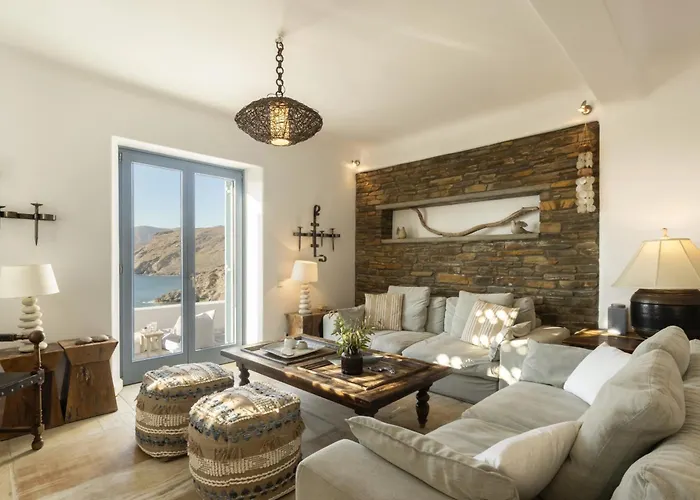 빌라 Seaside Luxury By Andros Collection *