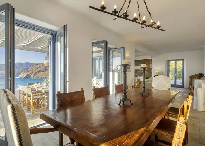 빌라 Seaside Luxury By Andros Collection Steniaí